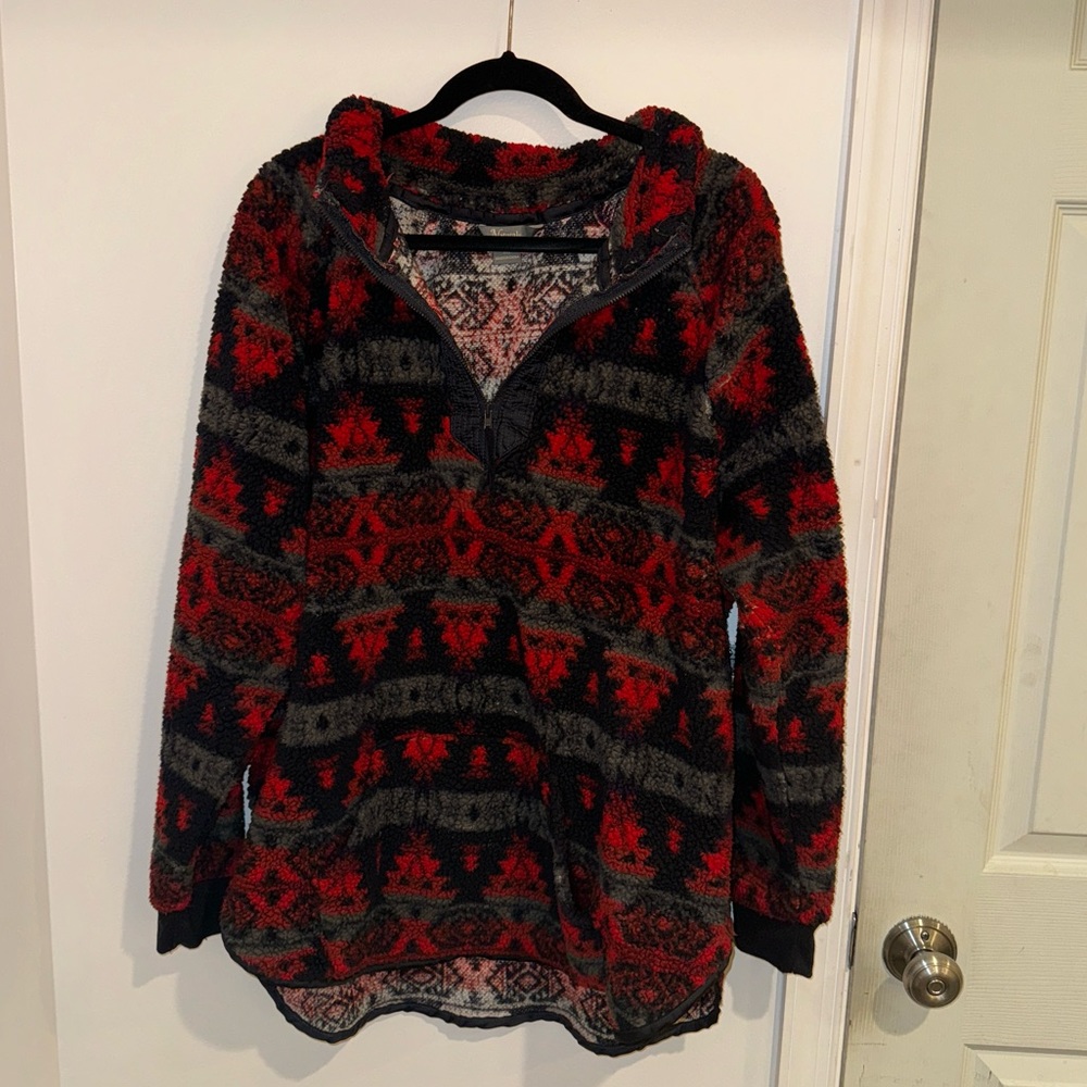 sherpa quarter zip